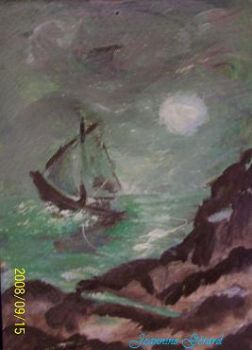 Le vent jubile, l'oc�an se console  