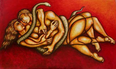 Entre les nœuds d’anaconda