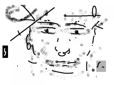 � un cieco guardare il nascondersi