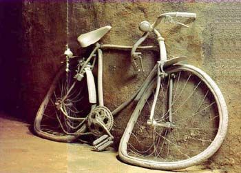 Come bicicletta rotta  