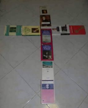 Cristo inchiodato al suo palo  