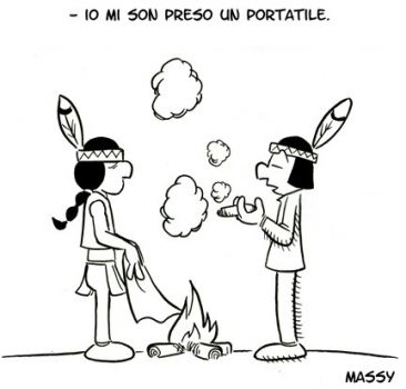 Segnali di fumo, confusi con smog