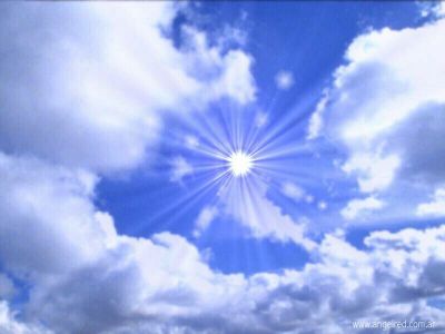 Nel riflesso di bianche nuvole